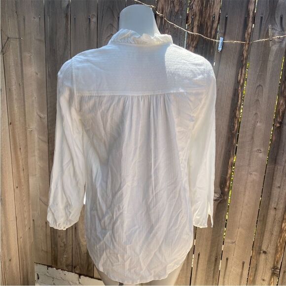 AYR button down blouse in white XS - Picture 9 of 10